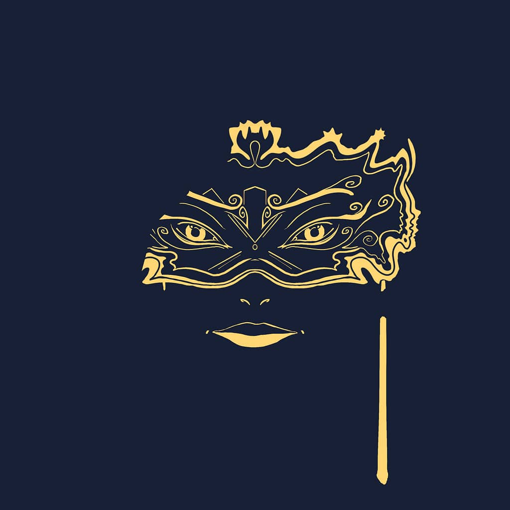 Bild Schmuck Maske